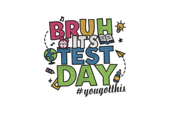 Bruh It's Test Day: A Festive Embroidery Review