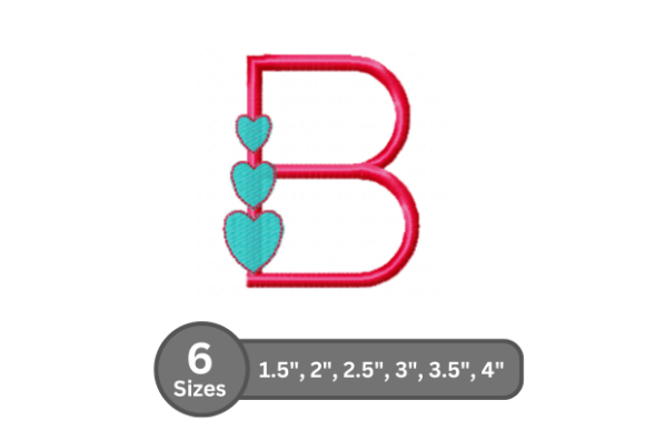 Candy Heart Alphabet- B: A Sweet Holiday Font Review