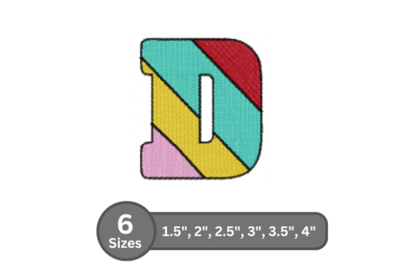Candy Stripe Alphabet -D: A Designer’s Review