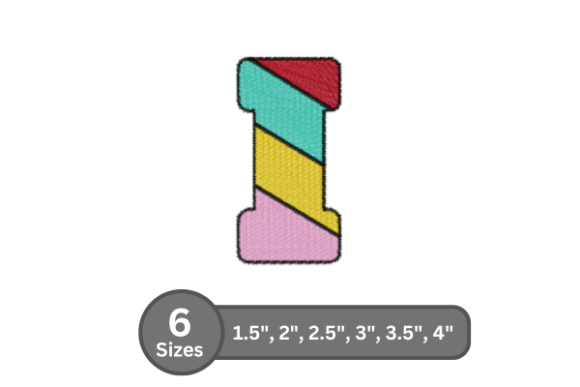 Candy Stripe Alphabet - I: A Designer’s Review