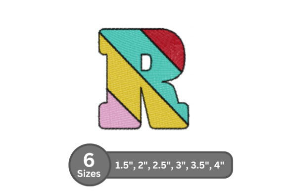 Candy Stripe Alphabet - R: A Designer’s Review