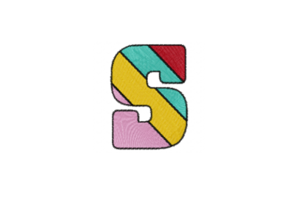 Candy Stripe Alphabet - S: A Designer’s Review