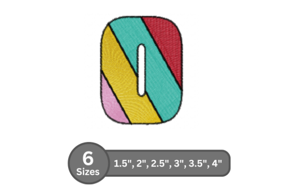 Candy Stripe Number -0: A Holiday Embroidery Review
