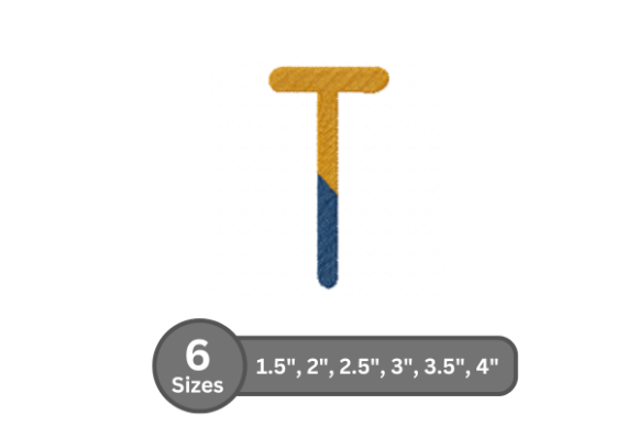 Chalk Split Alphabet -T: A Craft Fair Designer's Review