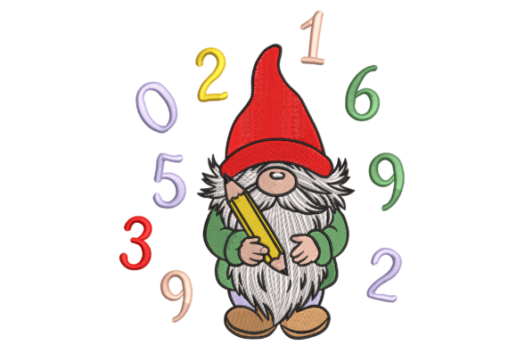 Cute Gnome with Pencil: A Designer's Review for School Projects