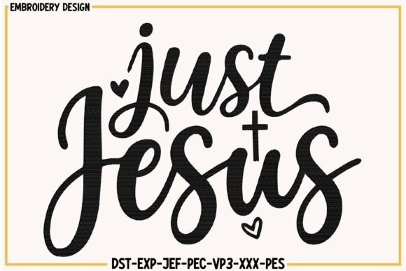 Just Jesus Christian Embroidery: A Designer's Review