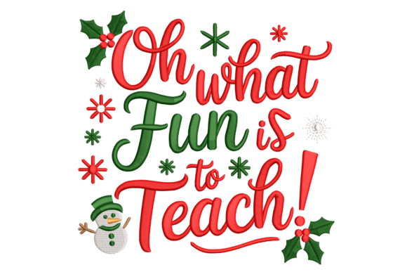 Oh What Fun is to Teach: A Holiday Design Review