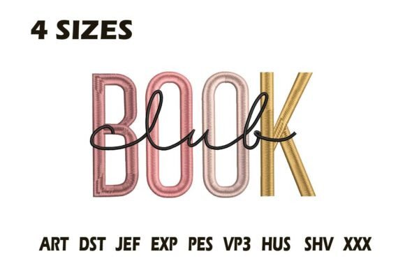 Review: Book Club Embroidery Design for Holiday Collections