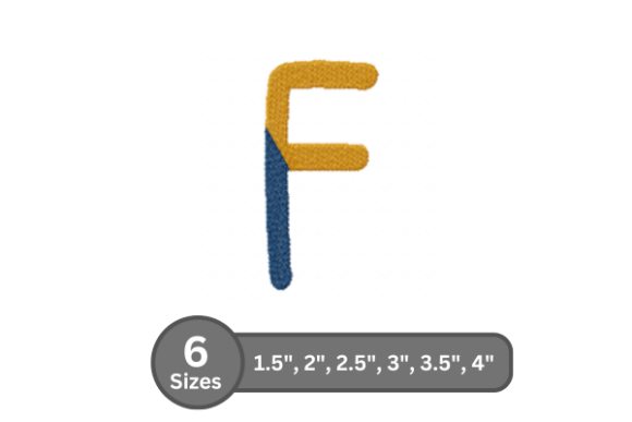 Review: Chalk Split Alphabet - F for Personalized Gifts