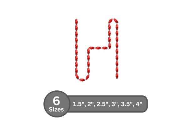 Reviewing Soft Cord Alphabet -H for Personalized Gifts