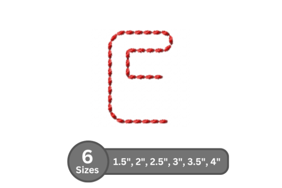 Soft Cord Alphabet -E: A Cozy Holiday Font Review