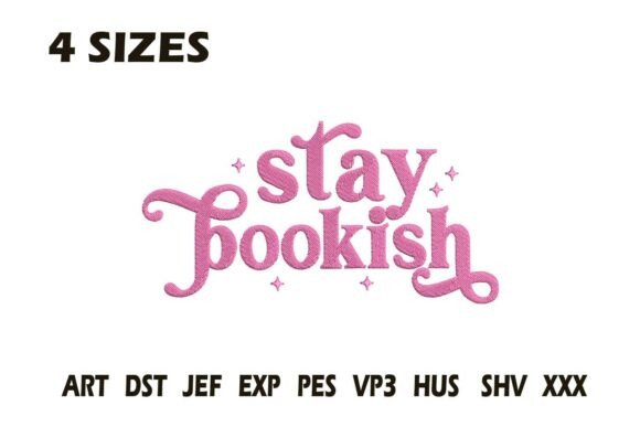 Stay Bookish Embroidery Design: A Seasonal Review
